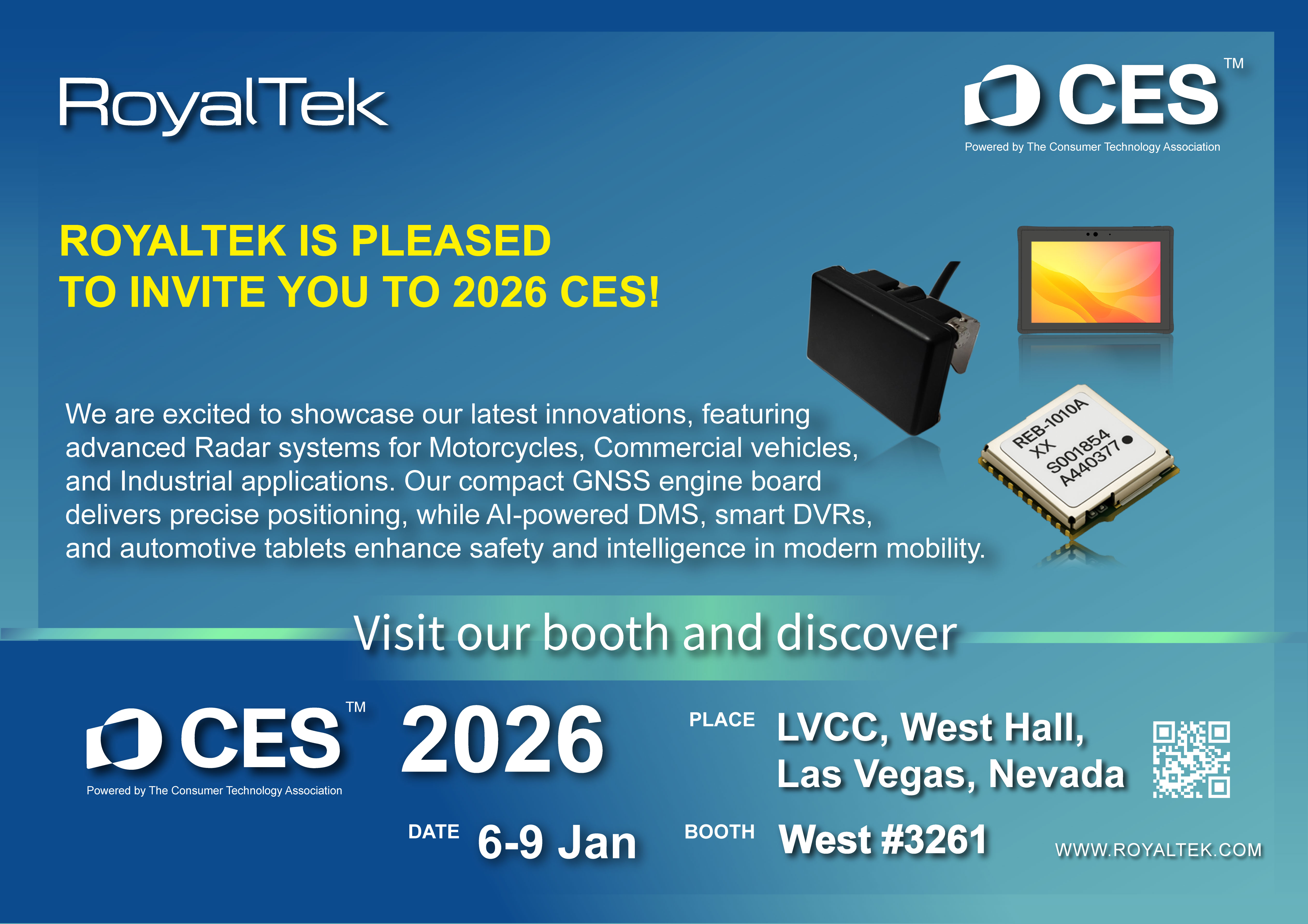 CES 2026  (Jan.6-9 2026)